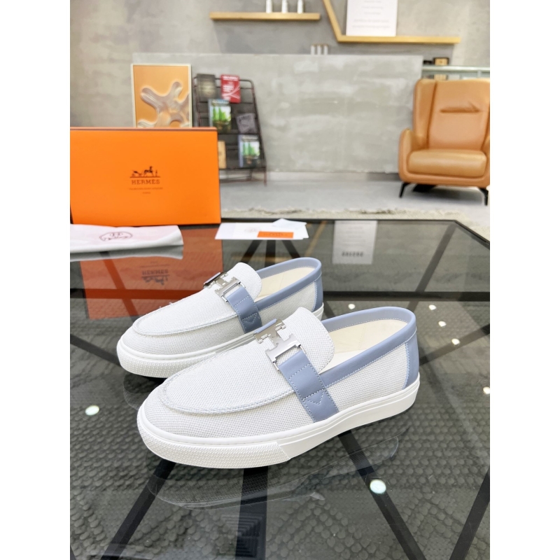 H**mes leather shoes